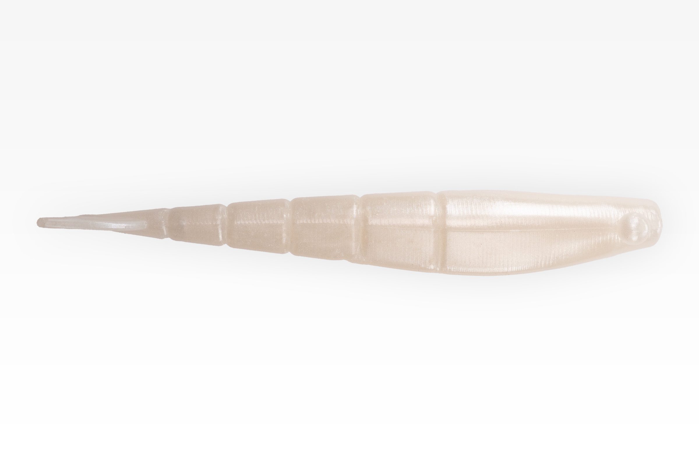  3.6" Shrimp in Bone / Pearl (2)